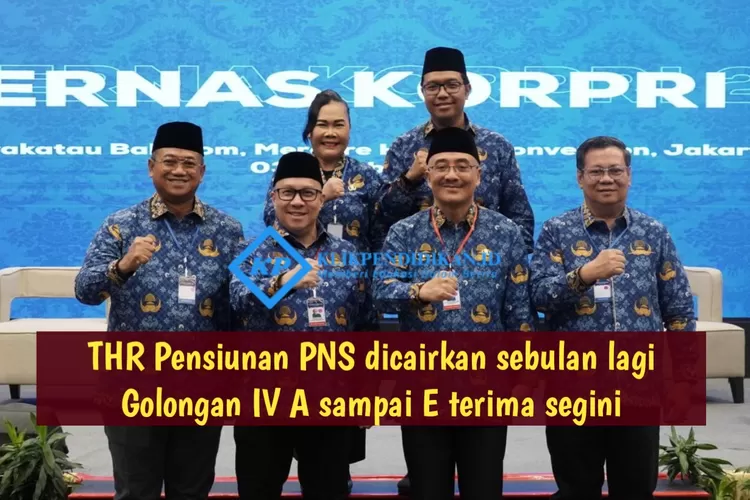 Dicairkan Pemerintah Sebulan Lagi Inilah Besaran Thr Pensiunan Pns