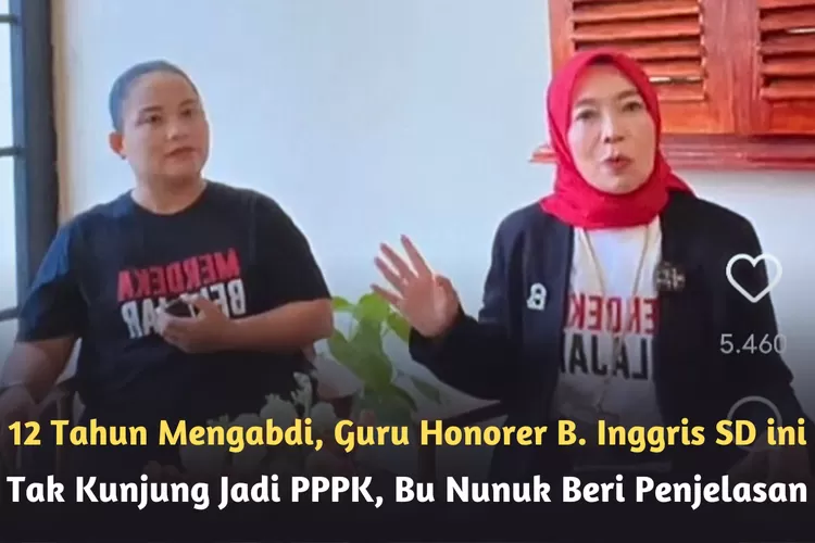 12 Tahun Mengabdi Guru Honorer Bahasa Inggris Ini Tak Kunjung Dapat