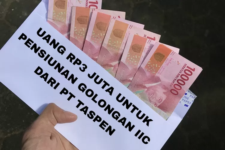 Uang Sebesar Rp3 Juta Akan Diberikan Kepada Pensiunan PNS Golongan IIc