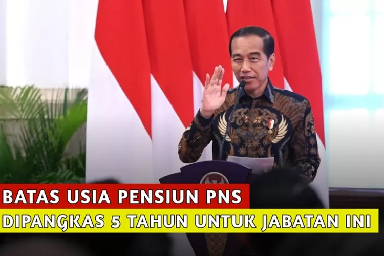 Resmi Disahkan Batas Usia Pensiun Pns Dipangkas Tahun Untuk Jabatan