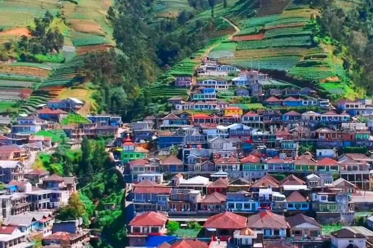 Pesona Nepal Van Java Sebuah Desa Eksotis Di Magelang Yang Penuh Warna