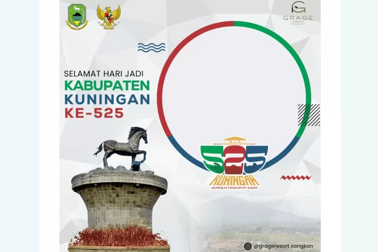 15 Twibbon Hari Jadi Kabupaten Kuningan Ke 525 Kumpulan Desain Cantik