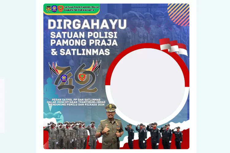 11 Twibbon HUT Ke 74 Satpol PP Dan HUT Ke 62 Satlinmas Untuk Meriahkan