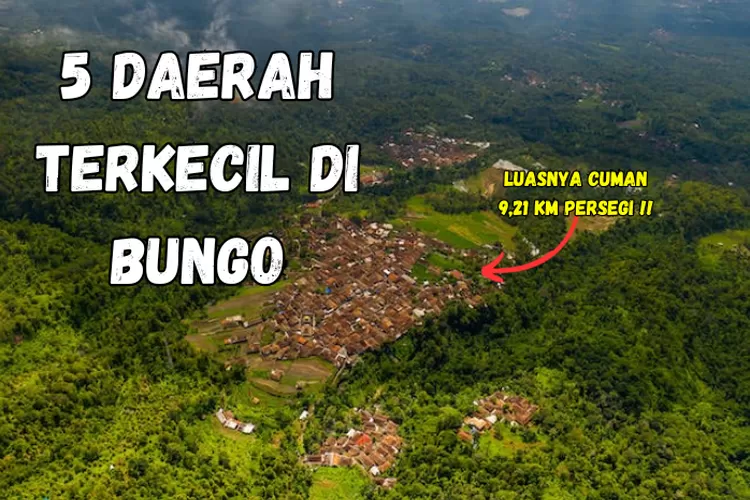 Daerah Terkecil Di Kabupaten Bungo Nomor Luasnya Cuman Km