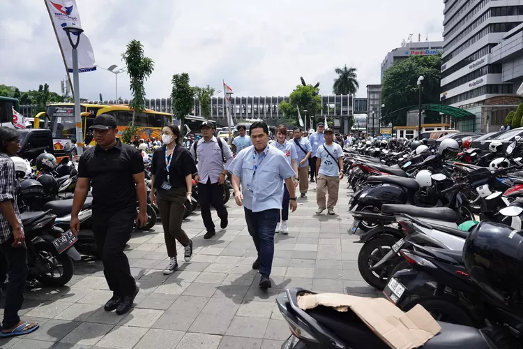 Hadiri Kampanye Akbar Prabowo Gibran Di Jakarta Erick Thohir Saking