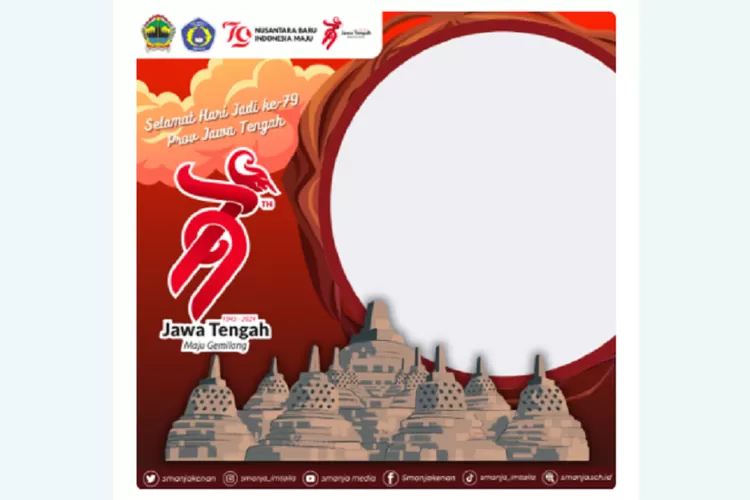 Twibbon Hut Atau Hari Jadi Provinsi Jawa Tengah Ke Tahun