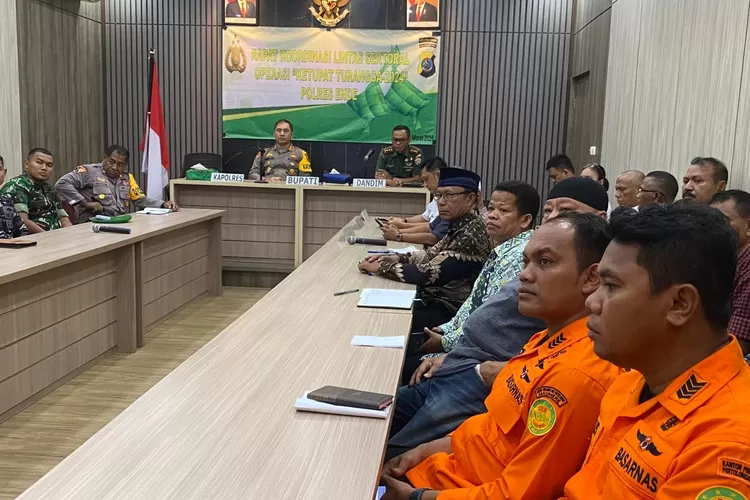 Polres Ende Gelar Rakor Lintas Sektorat Dalam Rangka Operasi Ketupat