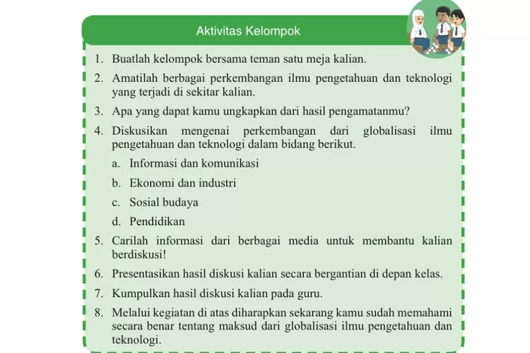 Kunci Jawaban Ips Kelas Halaman Kurikulum Merdeka Perkembangan Ilmu Pengetahuan Dan