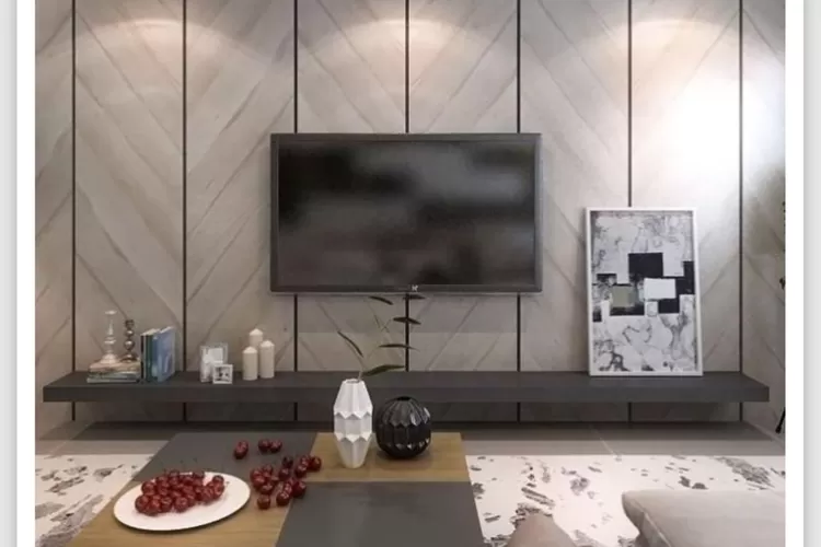 Tips Desain Terbaru Backdrop Tv Minimalis Mewah Berikan Kesan