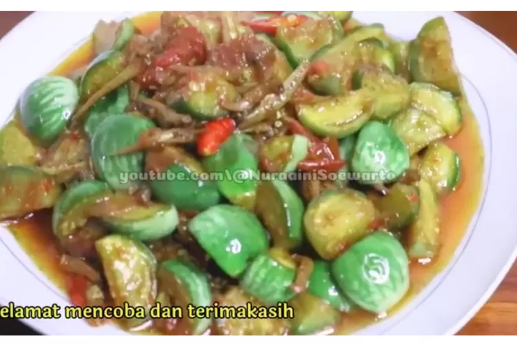 Tumis Terong Lalap Campur Ikan Teri Resep Sederhana Untuk Hidangan