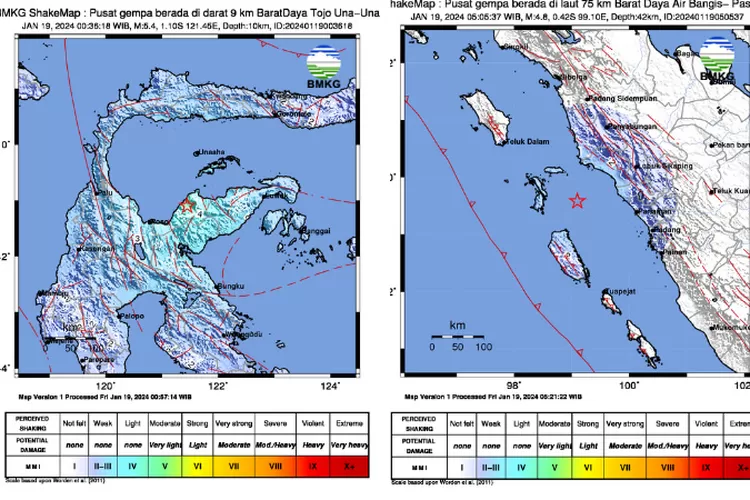 Pagi Ini Sudah 20 Kali Lebih Gempa Bumi Terjadi Di Sejumlah Wilayah