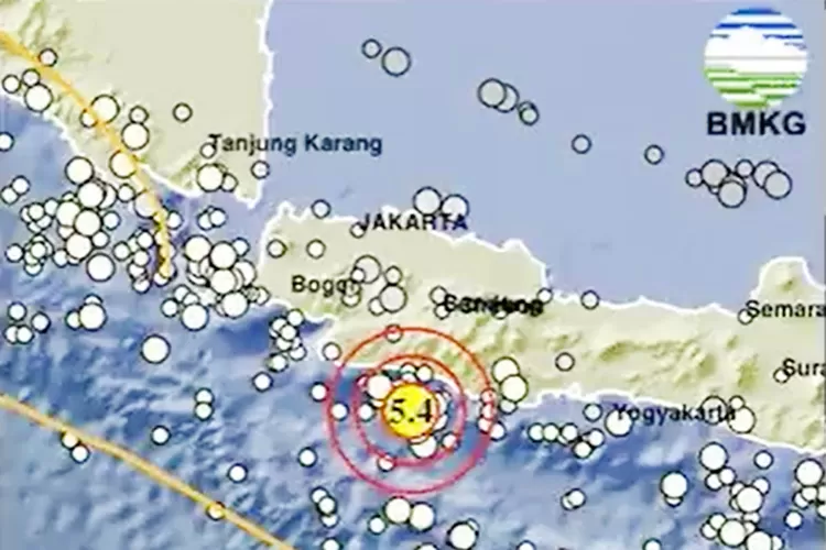 Gempa Magnitudo 5 2 Skala Richter Guncang Bandung Jawa Barat BMKG