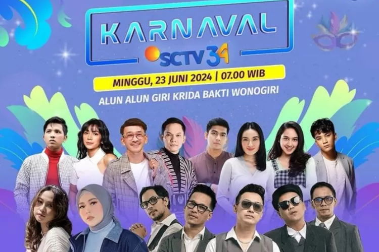 Jadwal Acara SCTV Minggu 23 Juni 2024 Karnaval SCTV Naik Ranjang