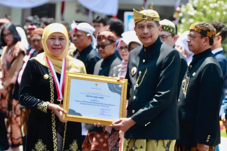 Hari Jadi Ke Provinsi Jawa Timur Pj Wali Kota Malang Terima