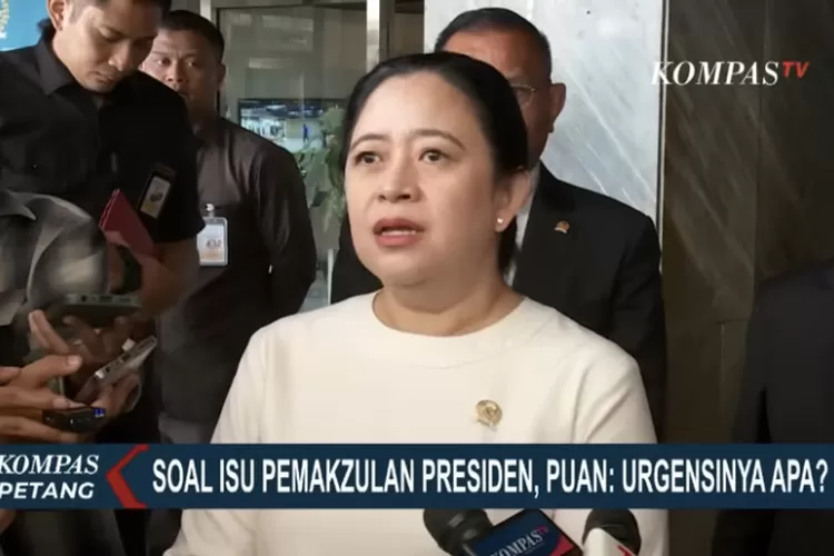 Respons Puan Maharani Soal Isu Pemakzulan Presiden Jokowi Oleh Petisi