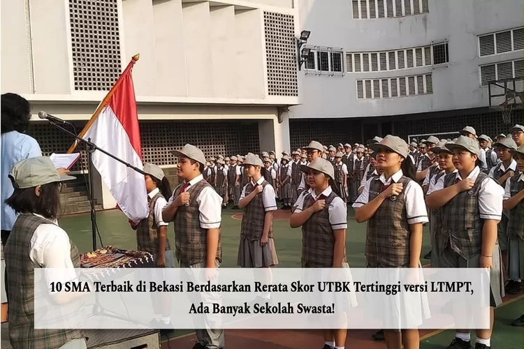 Sma Terbaik Di Bekasi Berdasarkan Rerata Skor Utbk Tertinggi Versi