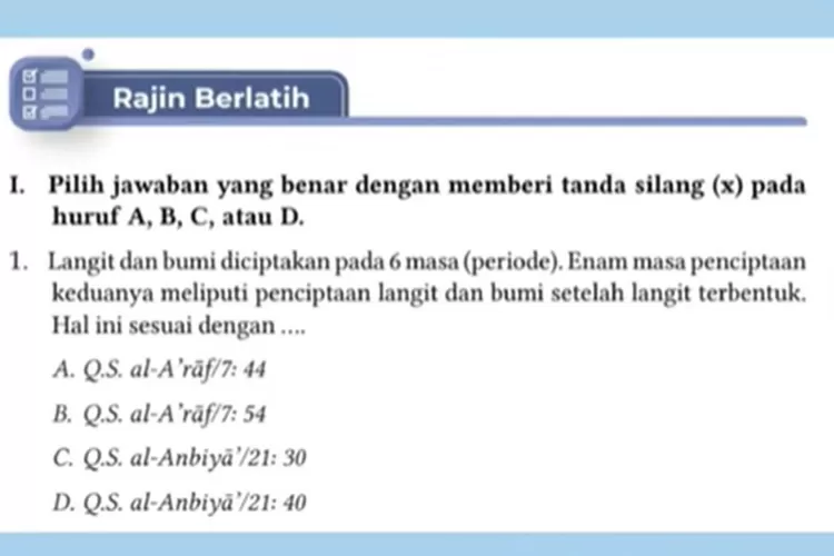 Tanda Kebesaran Allah SWT Kunci Jawaban PAI Kelas 7 Halaman 145 148