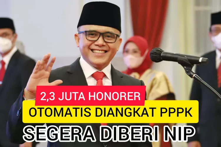 Alhamdulillah 2 3 Juta Honorer Bakal Diberi NIP Oleh Pemerintah