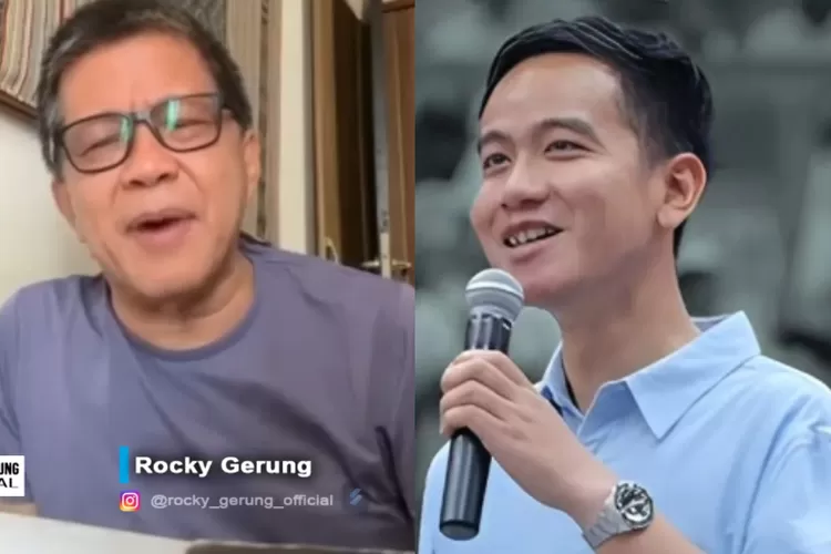 Sudah Sejauh Ini Rocky Gerung Ingin Gibran Rakabuming Bully Cak Imin