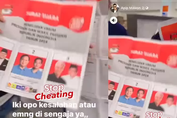 Beredar Viral Video Seorang Tki Di Taipei Memperlihatkan Surat Suara