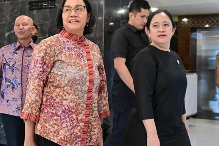 Isu Mundur Mencuat Sri Mulyani Pamer Potret Dengan Puan Maharani Apa