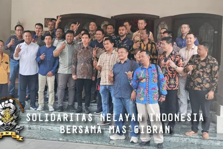 Ribuan Nelayan Di Tegal Deklarasi Dukung Prabowo Gibran Di Pilpres