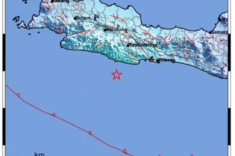 Gempa Bumi Magnitudo Guncang Pangandaran Hingga Sukabumi Jawa