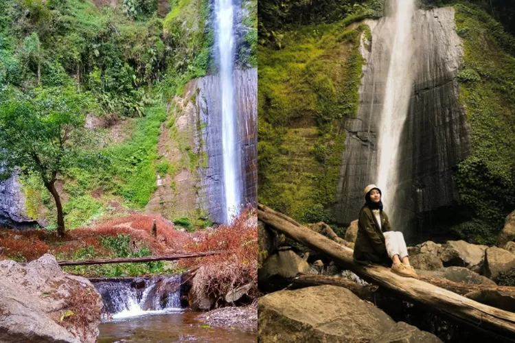 Modal Goceng Bisa Nikmati Pemandangan Indah Dan Berendam Di Air Terjun