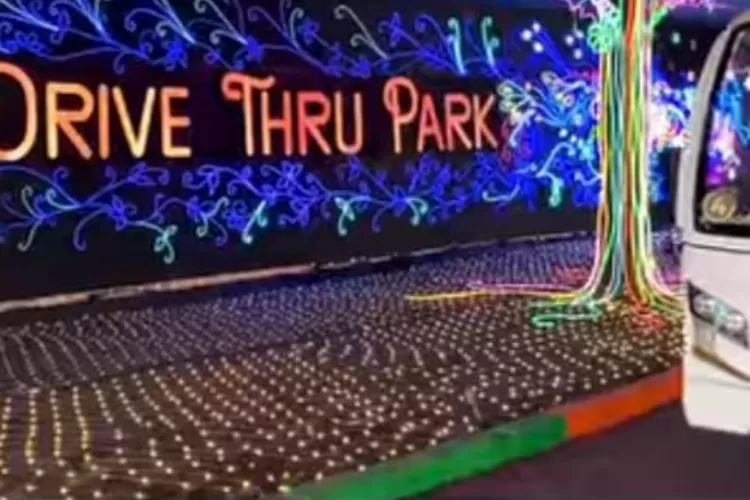 Baru Buka Drive Thru Park Tempat Wisata Pertama Anti Cape Di Jatim