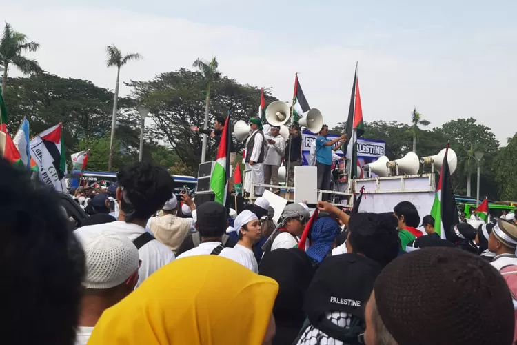 Diperkirakan 2 Juta Massa Padati Aksi Akbar Bela Palestina Di Kawasan