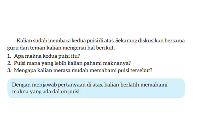 Membaca Kunci Jawaban Bahasa Indonesia Kelas Halaman