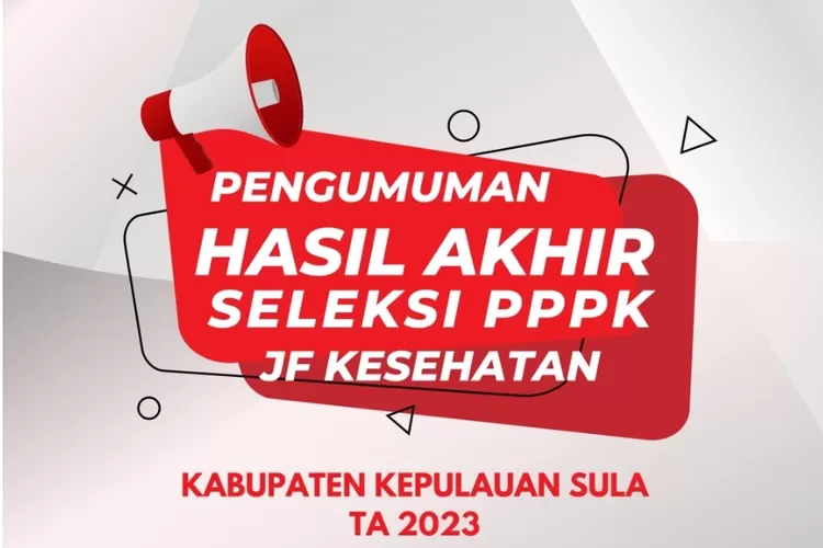 Selamat Sudah Lulus Ini Nama Nama Pelamar PPPK Nakes 2023 Di Kepulauan