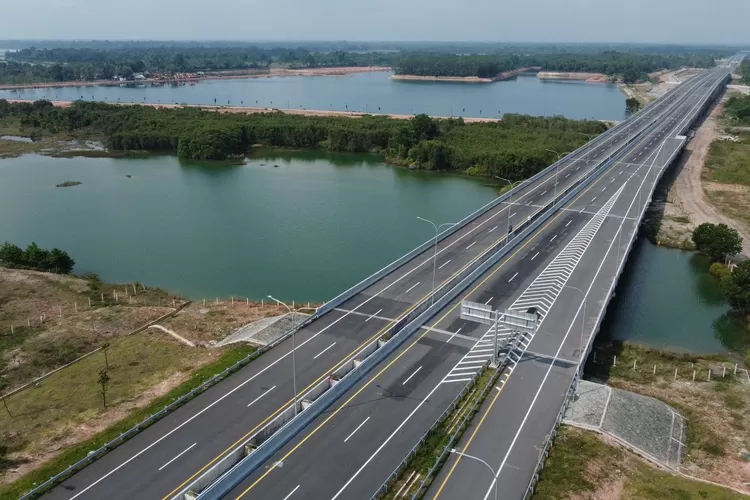 Akses Tol Di Sumatra Selatan Semakin Panjang Hutama Karya Operasikan