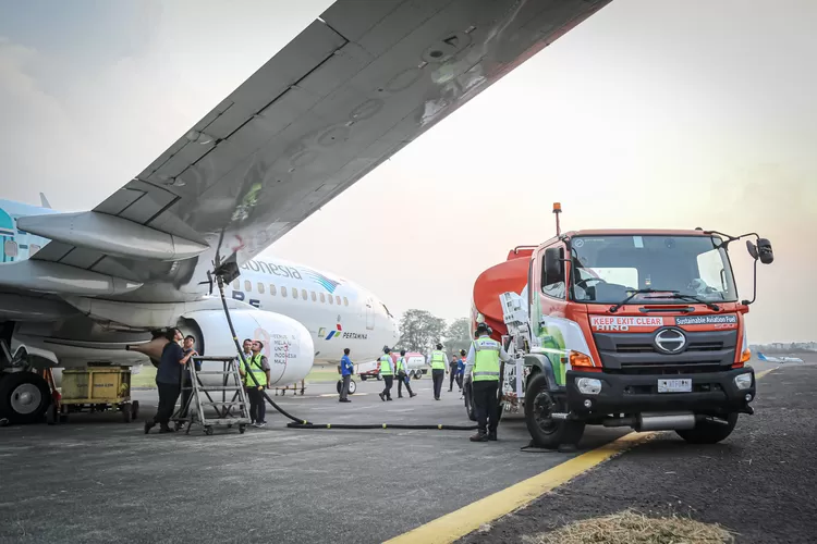 Bukti Transisi Energi Industri Aviasi Pertamina Dan Garuda Indonesia