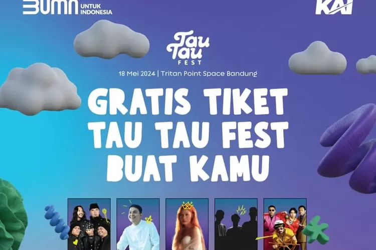 Mau Seru Seruan Di Tau Tau Festival Vol Bandung Dapatkan Tiketnya