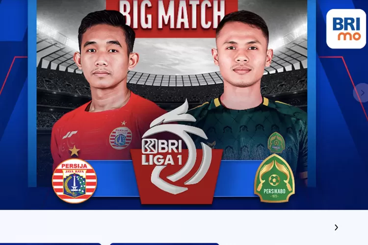 Link Live Streaming Laga Persija Jakarta Vs Persikabo Pada Liga