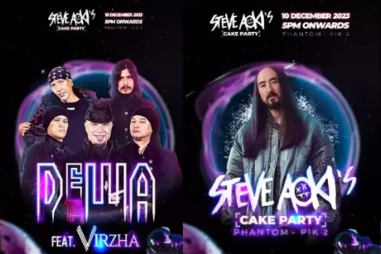 Dewa Bersama Dj Steve Aoki Bakal Konser Di Phantom Pik Awal Bulan