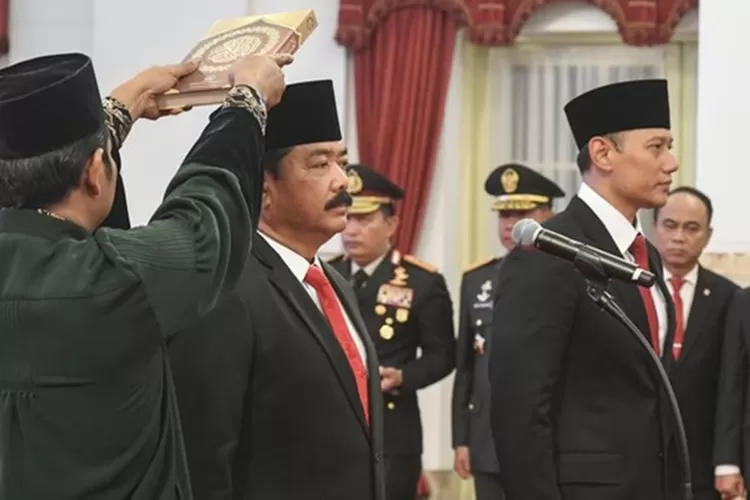 Saat Ahy Di Lantik Jadi Menteri Tidak Dihadiri Moeldoko Dan Megawati