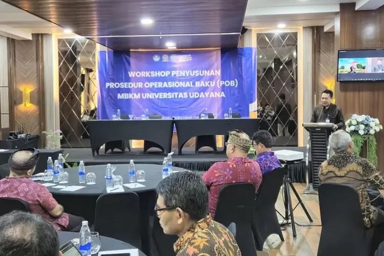 Unud Gelar Workshop Penyusunan Pob Merdeka Belajar Kampus Merdeka Mbkm