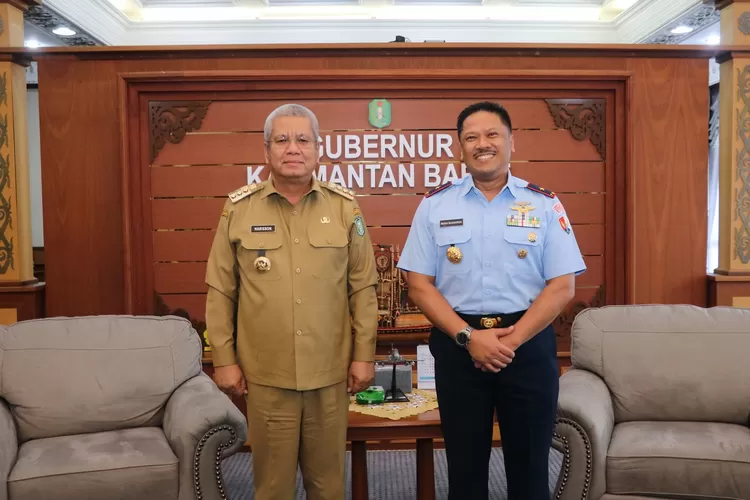 Pj Gubernur Kalbar Terima Kunjungan Perdana Danlanud Supadio