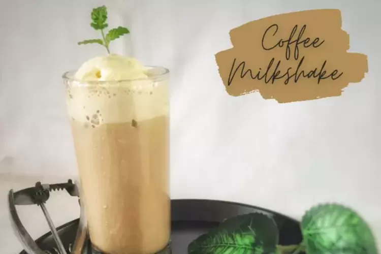 Resep Coffee Milkshake Dengan Sentuhan Nescafe Dan Susu Coklat UHT Yang