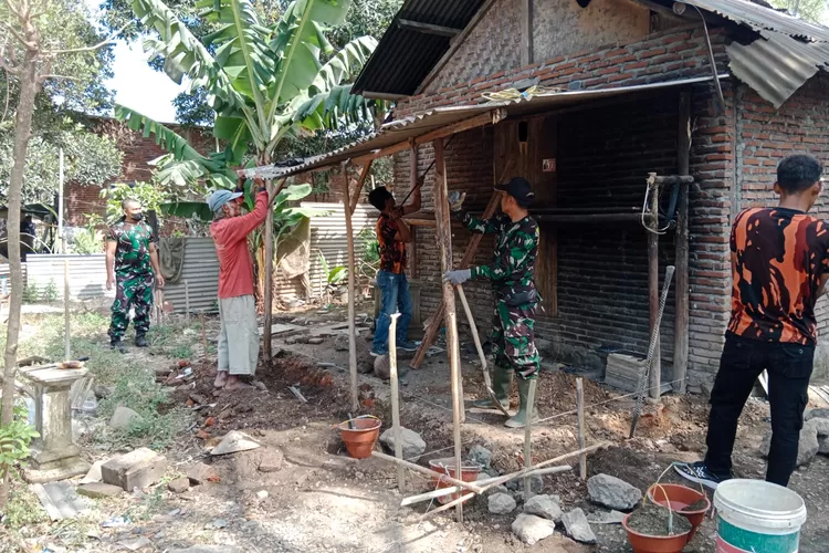 Kodim 1628 Sumbawa Barat Luncurkan Program Rehab Rumah Tidak Layak Huni