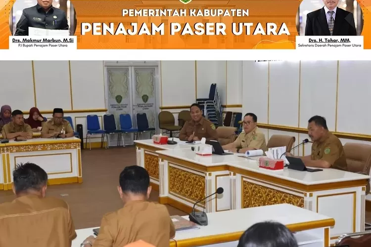 Pimpin Rapat Tim Terpadu Penanggulangan Pengangguran Dan Kemiskinan Pj