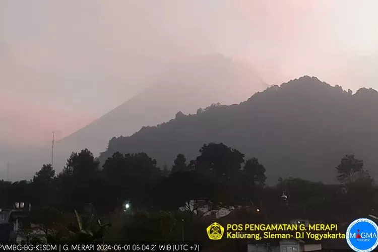 Simak Kondisi Terkini Gunung Merapi Pagi Ini Sabtu 01 Juni 2024