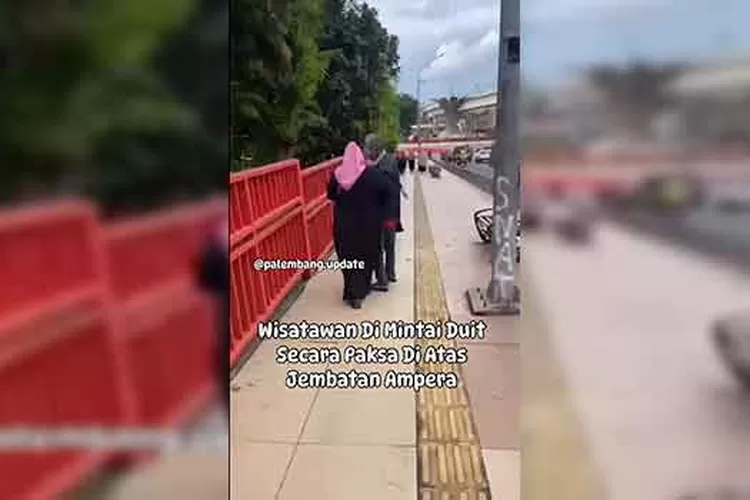 Viral Wisawatan Dipalak Di Jembatan Ampera Warganet Ikut Meradang