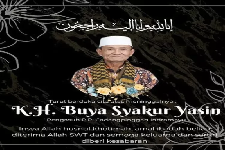 Buya Syakur Jejak Perjalanan Seorang Ulama Senior Nahdlatul Ulama Yang