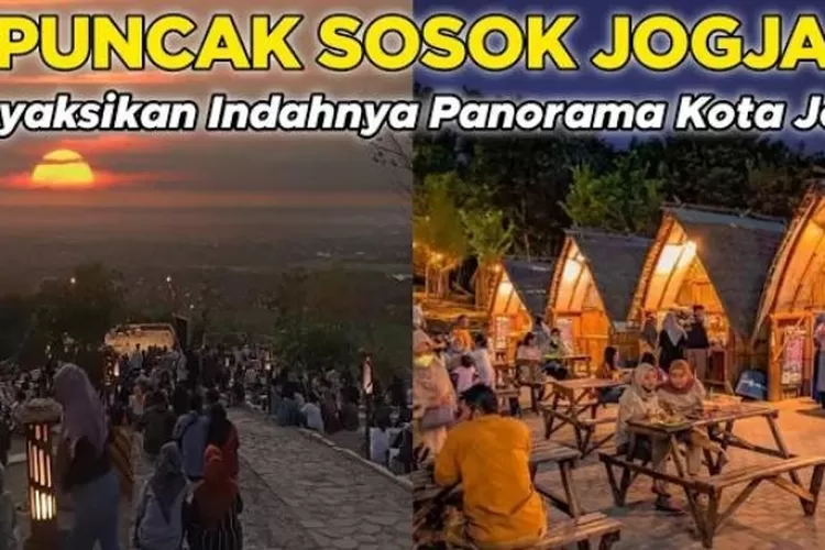 Wisata Puncak Sosok Menikmati Keindahan Dari Atas Ketingian Jogja