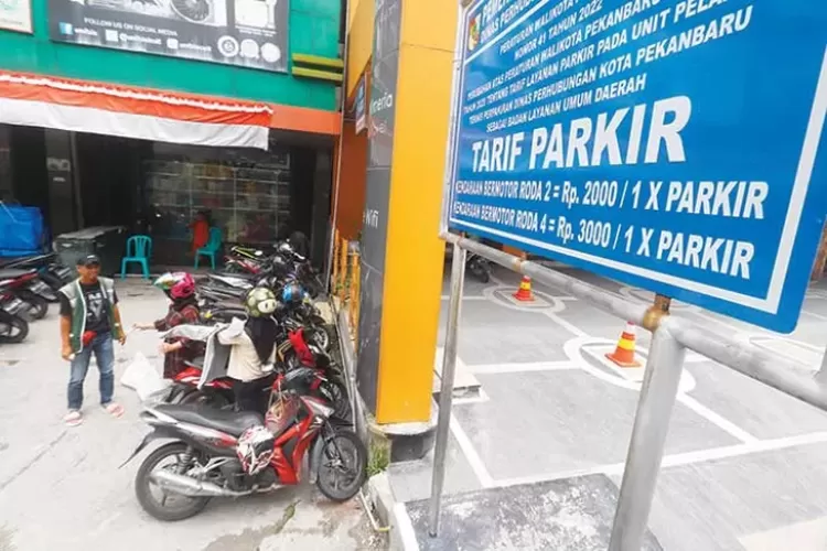 Tarif Parkir Tepi Jalan Umum Di Pekanbaru Sesuai Perda Nomor 1 2024