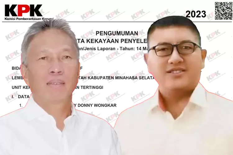 Berikut Rincian Harta Kekayaan FDW TK Paslon Bupati Wabup Minsel Nomor