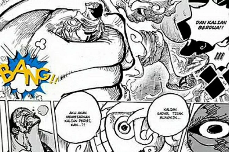 Spoiler One Piece Chapter 1109 Serangan Gear 5 Luffy Akankah Admiral